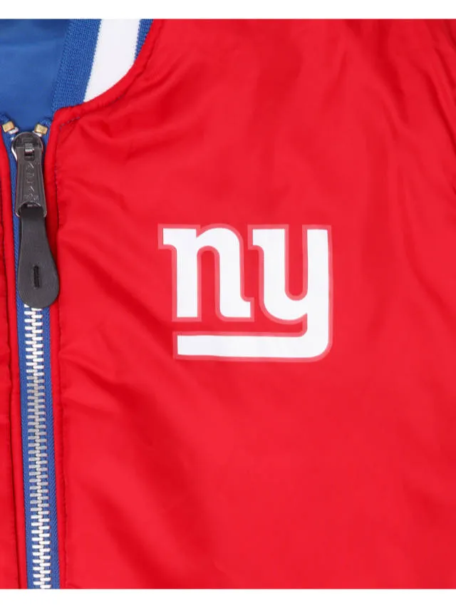 NEW YORK GIANTS X ALPHA X NEW ERA REVERSIBLE MA-1 BOMBER JACKET sold by Alpha Industries product image thumbnail 2