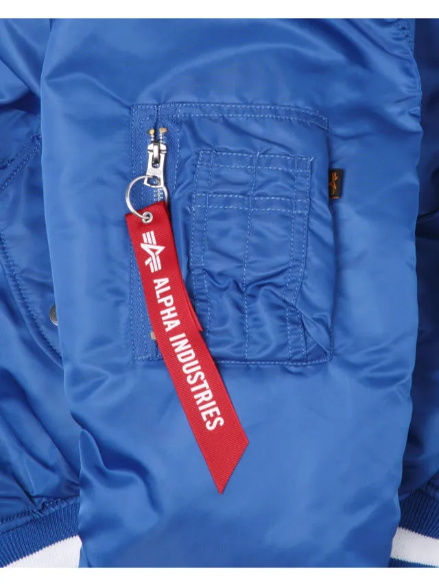 NEW YORK GIANTS X ALPHA X NEW ERA REVERSIBLE MA-1 BOMBER JACKET sold by Alpha Industries product image thumbnail 4