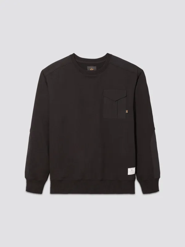 ESSENTIAL POCKET CREWNECK sold by Alpha Industries