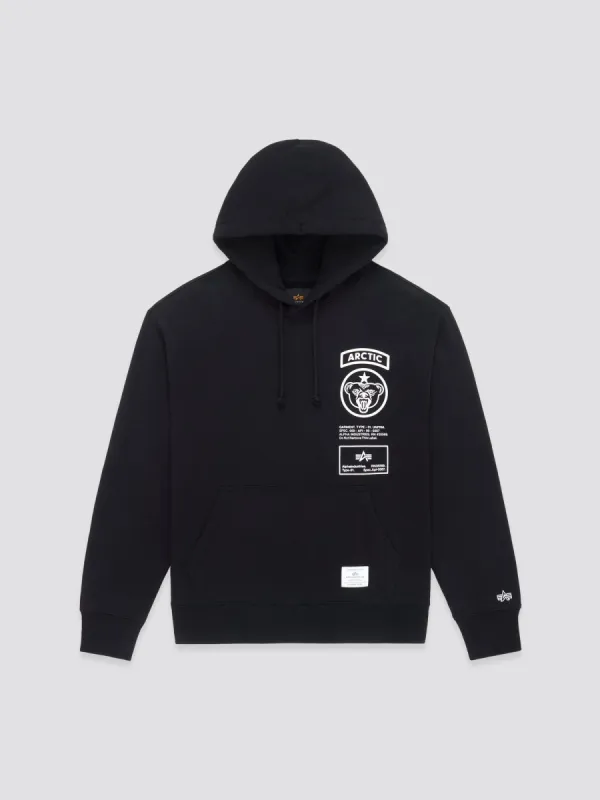 ESSENTIAL ARCTIC PRINT HOODIE sold by Alpha Industries