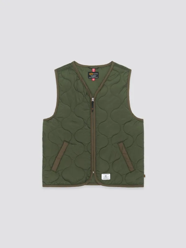 QUILTED LINER VEST sold by Alpha Industries