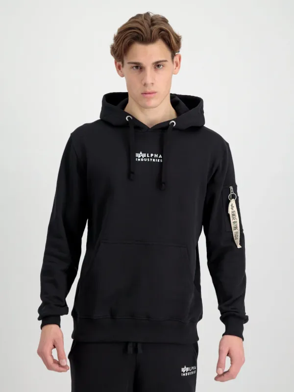 ORGANIC EMBROIDERED HOODIE sold by Alpha Industries