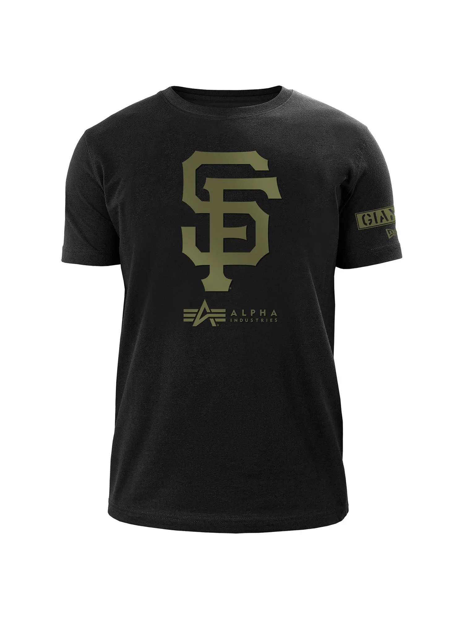 SAN FRANCISCO GIANTS X ALPHA X NEW ERA T-SHIRT sold by Alpha Industries