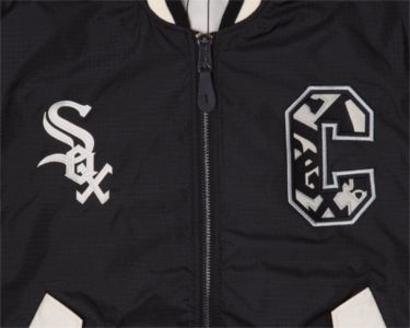 CHICAGO WHITE SOX X ALPHA X NEW ERA L-2B BOMBER JACKET sold by Alpha Industries