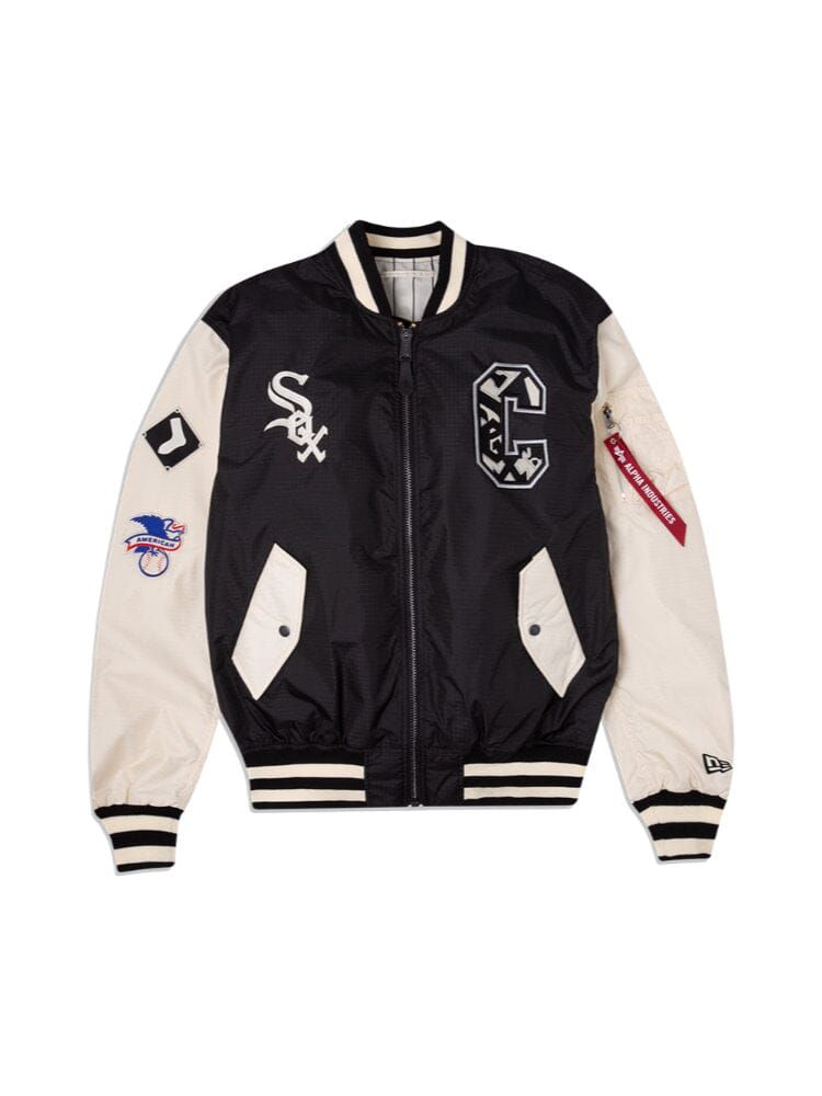 CHICAGO WHITE SOX X ALPHA X NEW ERA L-2B BOMBER JACKET sold by Alpha Industries