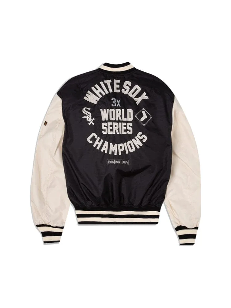 CHICAGO WHITE SOX X ALPHA X NEW ERA L-2B BOMBER JACKET sold by Alpha Industries product image thumbnail 2