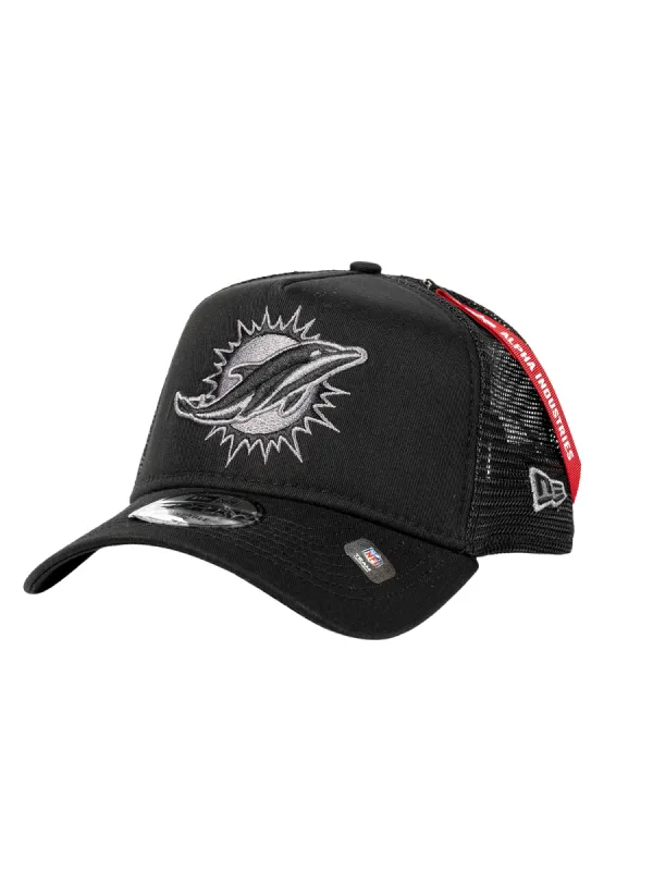 MIAMI DOLPHINS X ALPHA X NEW ERA 940 CAP sold by Alpha Industries