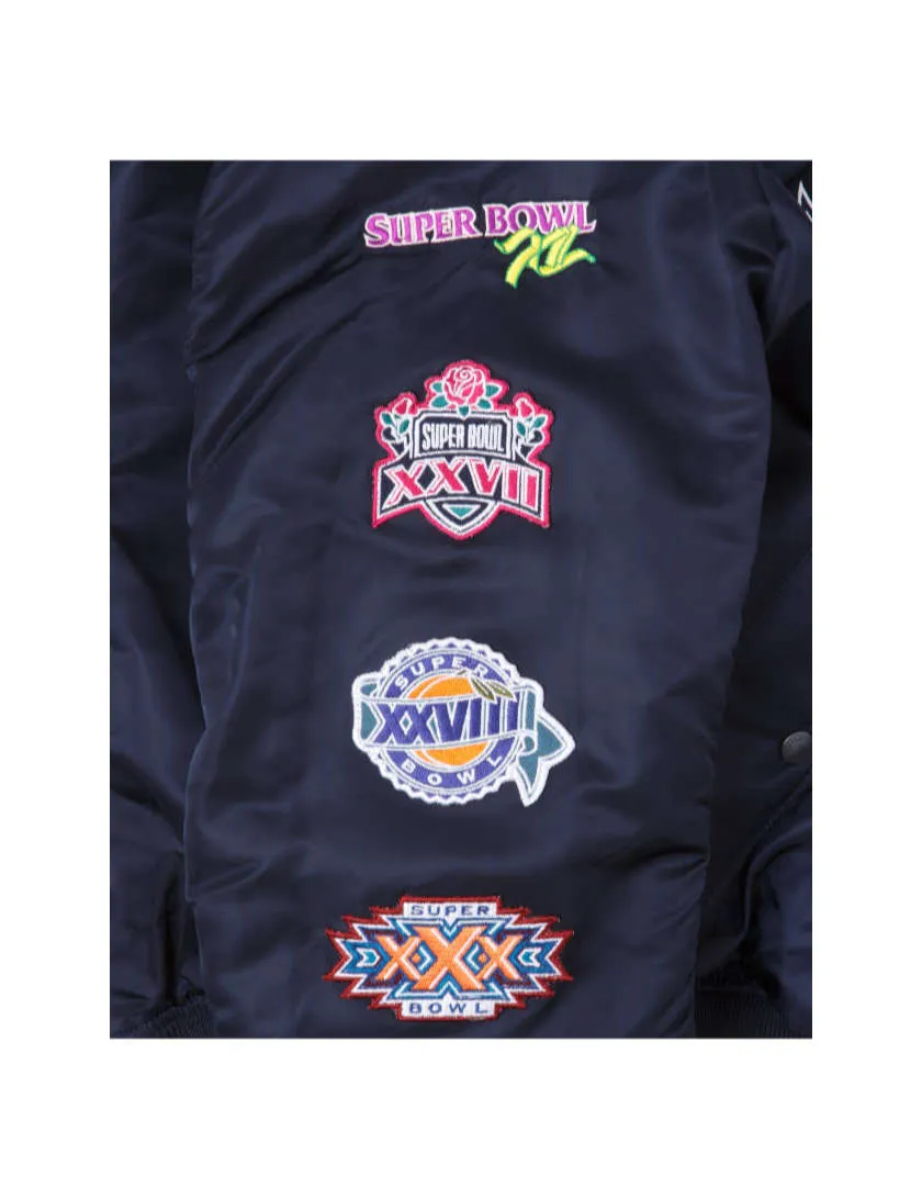 DALLAS COWBOYS X ALPHA X NEW ERA MA-1 BOMBER JACKET sold by Alpha Industries product image thumbnail 5