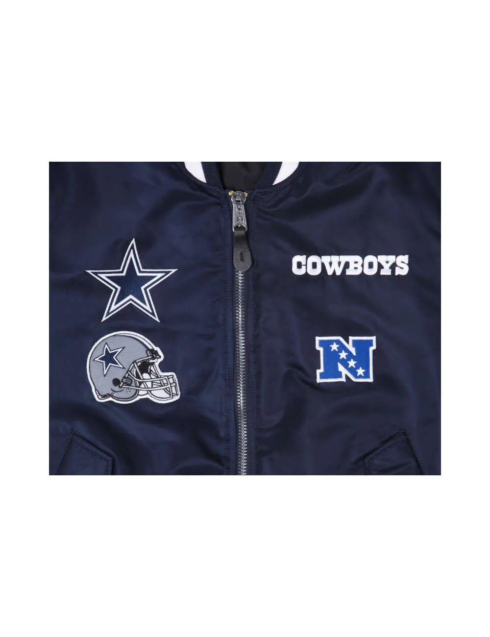 DALLAS COWBOYS X ALPHA X NEW ERA MA-1 BOMBER JACKET sold by Alpha Industries product image thumbnail 3