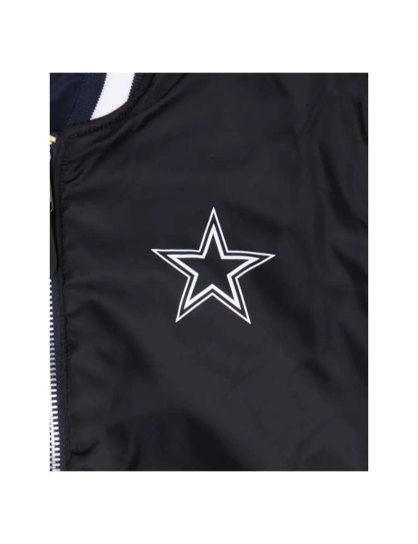 DALLAS COWBOYS X ALPHA X NEW ERA MA-1 BOMBER JACKET sold by Alpha Industries product image thumbnail 2