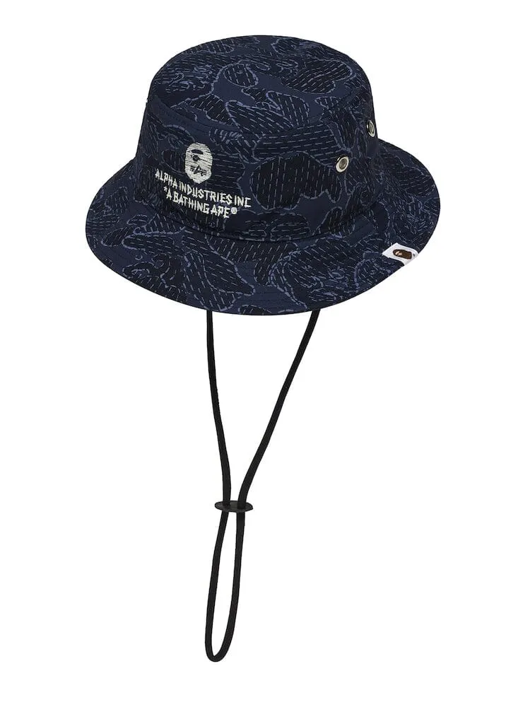 ALPHA X BAPE MILITARY HAT sold by Alpha Industries product image thumbnail 2