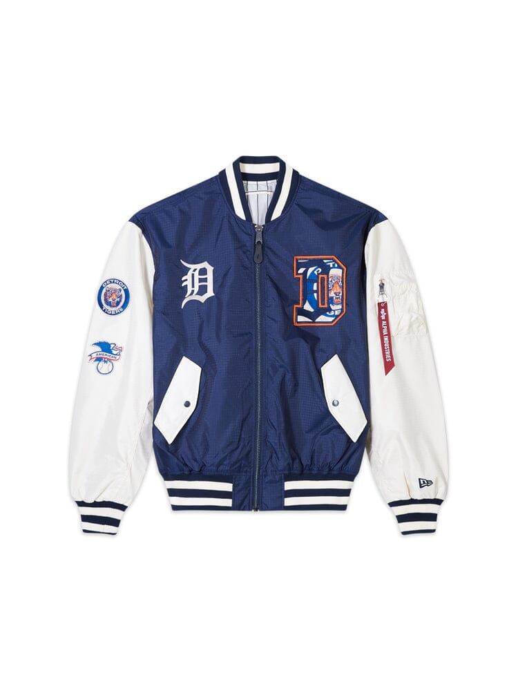DETROIT TIGERS X ALPHA X NEW ERA L-2B BOMBER JACKET sold by Alpha Industries