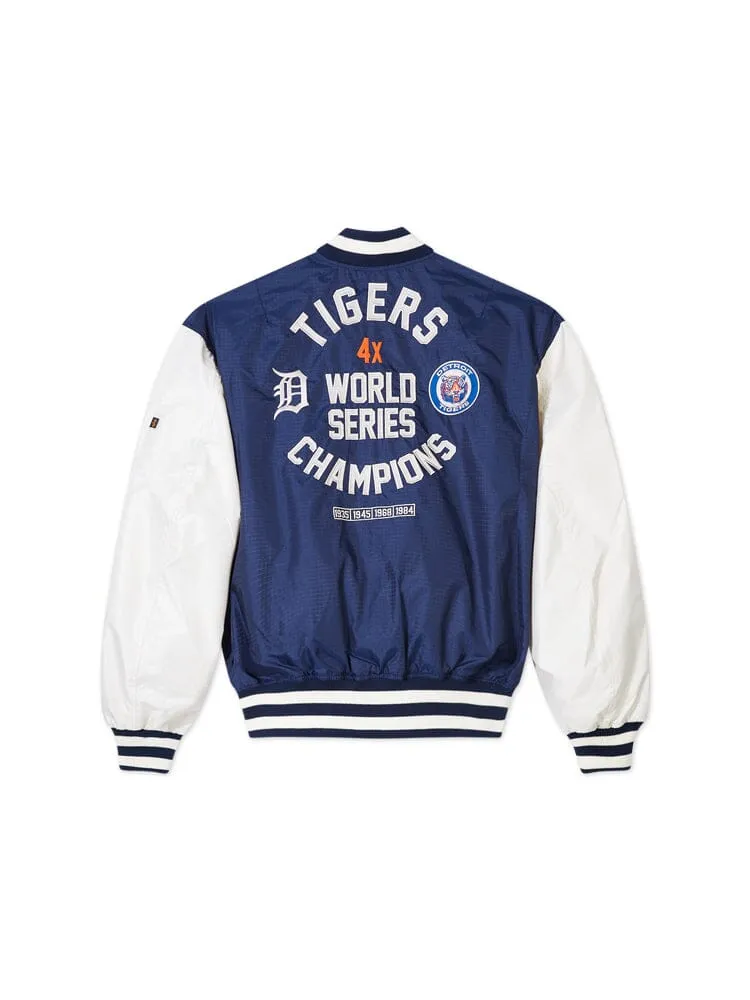 DETROIT TIGERS X ALPHA X NEW ERA L-2B BOMBER JACKET sold by Alpha Industries product image thumbnail 2