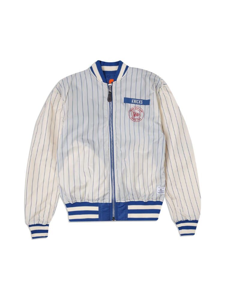 NEW YORK KNICKS X ALPHA X NEW ERA L-2B BOMBER JACKET sold by Alpha Industries product image thumbnail 8