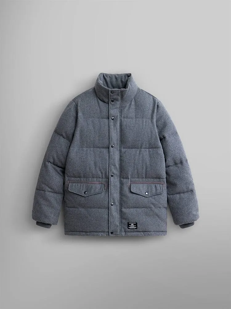 WOOL PUFFER PARKA sold by Alpha Industries