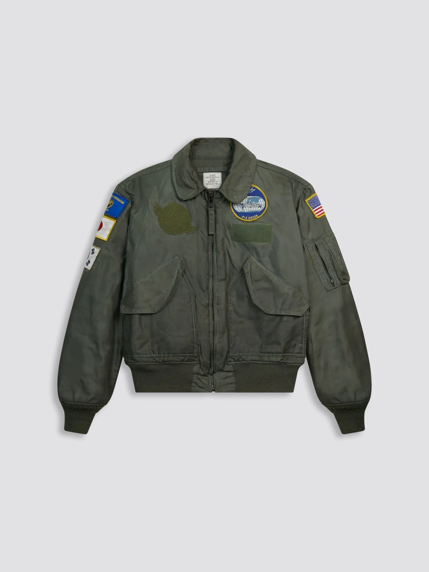 US NAVY 1980's CWU 45/P FLIGHT JACKET - P-3 ORION PILOT sold by Alpha Industries