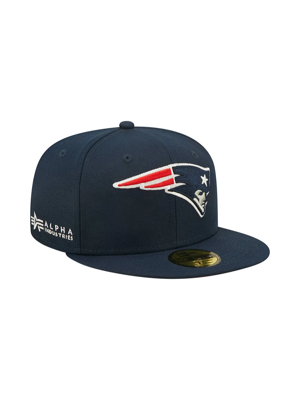 NEW ENGLAND PATRIOTS X ALPHA X NEW ERA 59FIFTY FITTED CAP (DARK BLUE) sold by Alpha Industries product image thumbnail 2