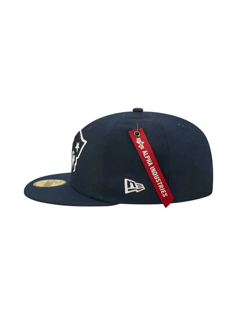 NEW ENGLAND PATRIOTS X ALPHA X NEW ERA 59FIFTY FITTED CAP (DARK BLUE) sold by Alpha Industries product image thumbnail 3