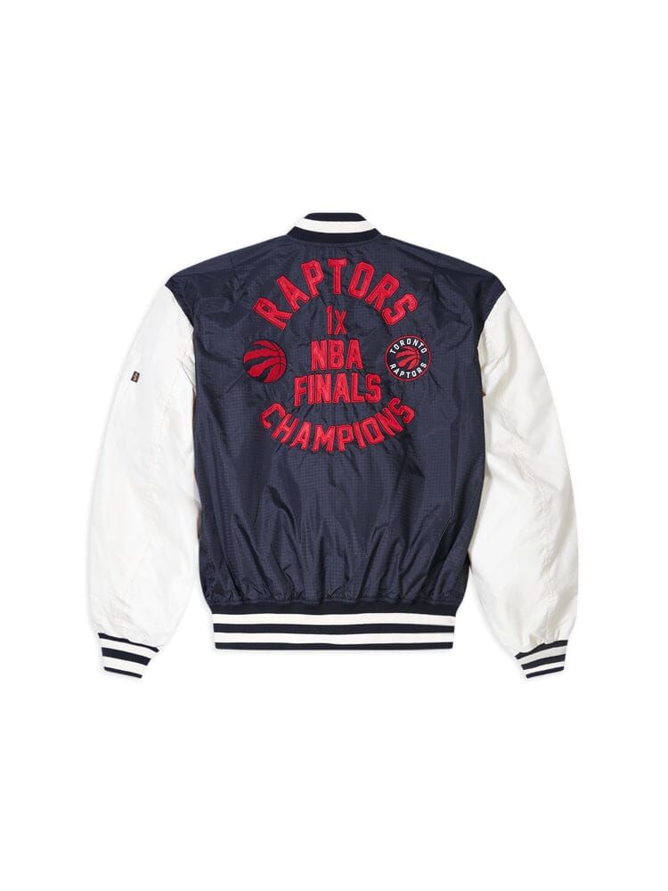 TORONTO RAPTORS X ALPHA X NEW ERA L-2B BOMBER JACKET sold by Alpha Industries product image thumbnail 2