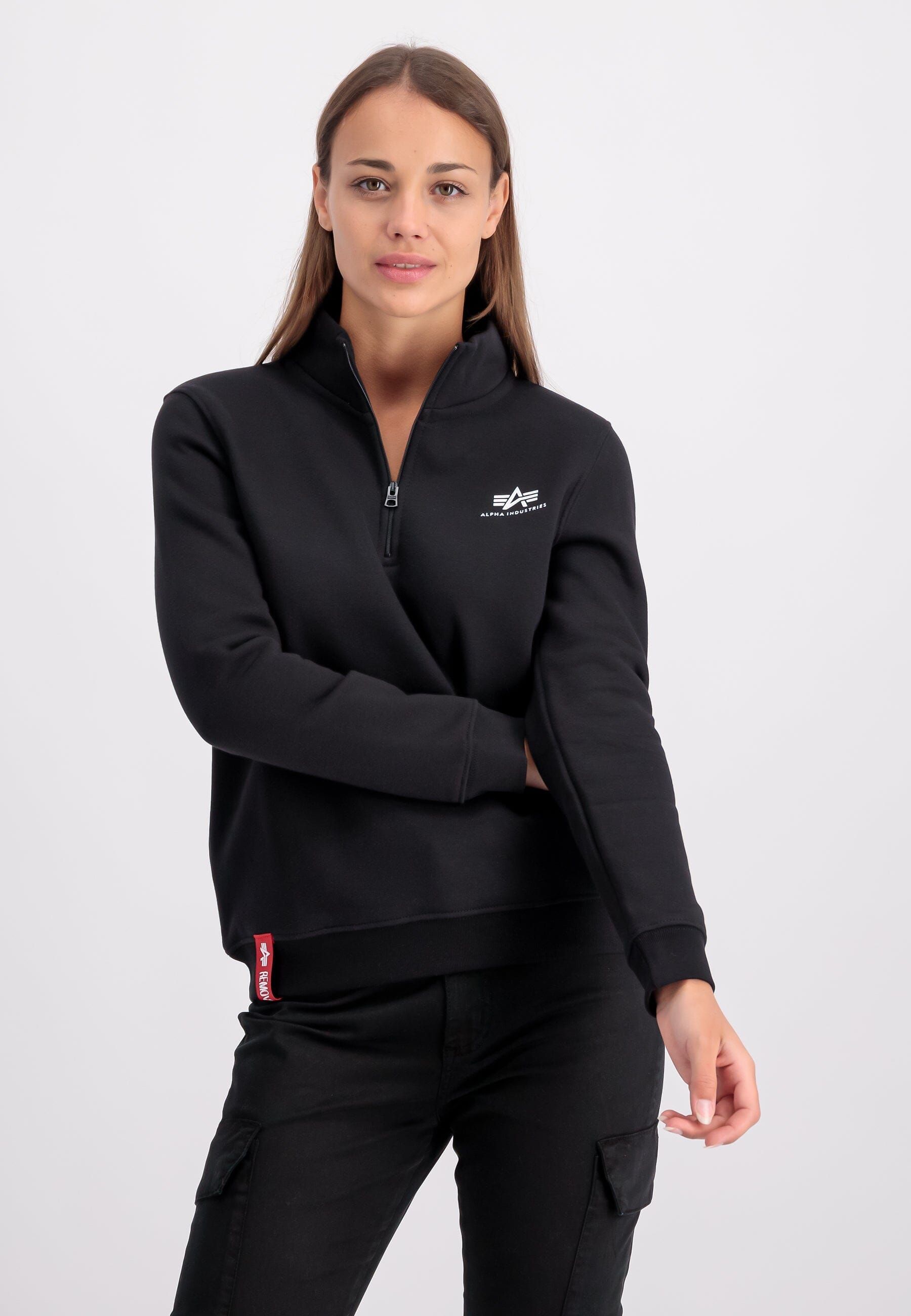 HALF ZIP SWEATER W (SEASONAL) sold by Alpha Industries product image thumbnail 5