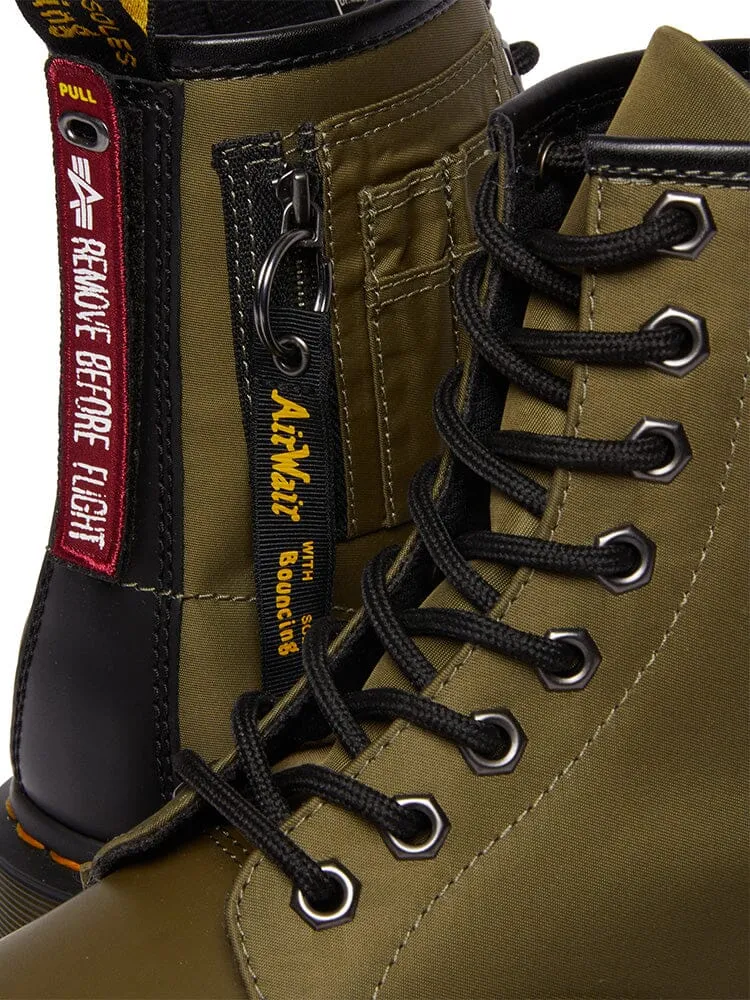コラボ【Dr.Martens×Alpha Industries】1460 BEN レザー ブーツ コラボ【Dr.Martens×Alpha Industries】1460 BEN レザー ブーツ
