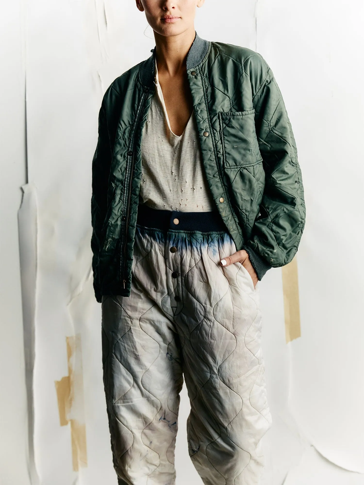 ALPHA X IMOGENE QUILTED PANT sold by Alpha Industries product image thumbnail 2