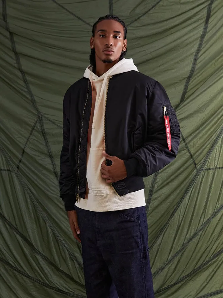 ジャケット・アウター ALPHA INDUSTRIES GENERAL RESEARCH HS-1 Back print reliable alpha industries jakna