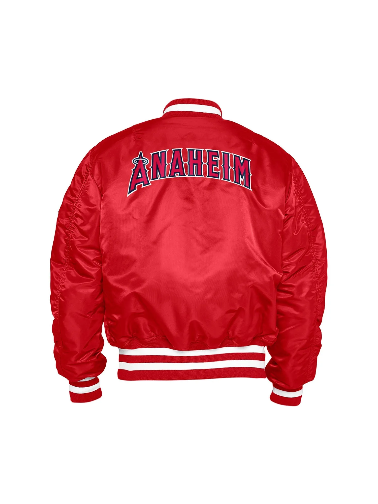 LOS ANGELES ANGELS X ALPHA X NEW ERA MA-1 BOMBER JACKET sold by Alpha Industries product image thumbnail 2