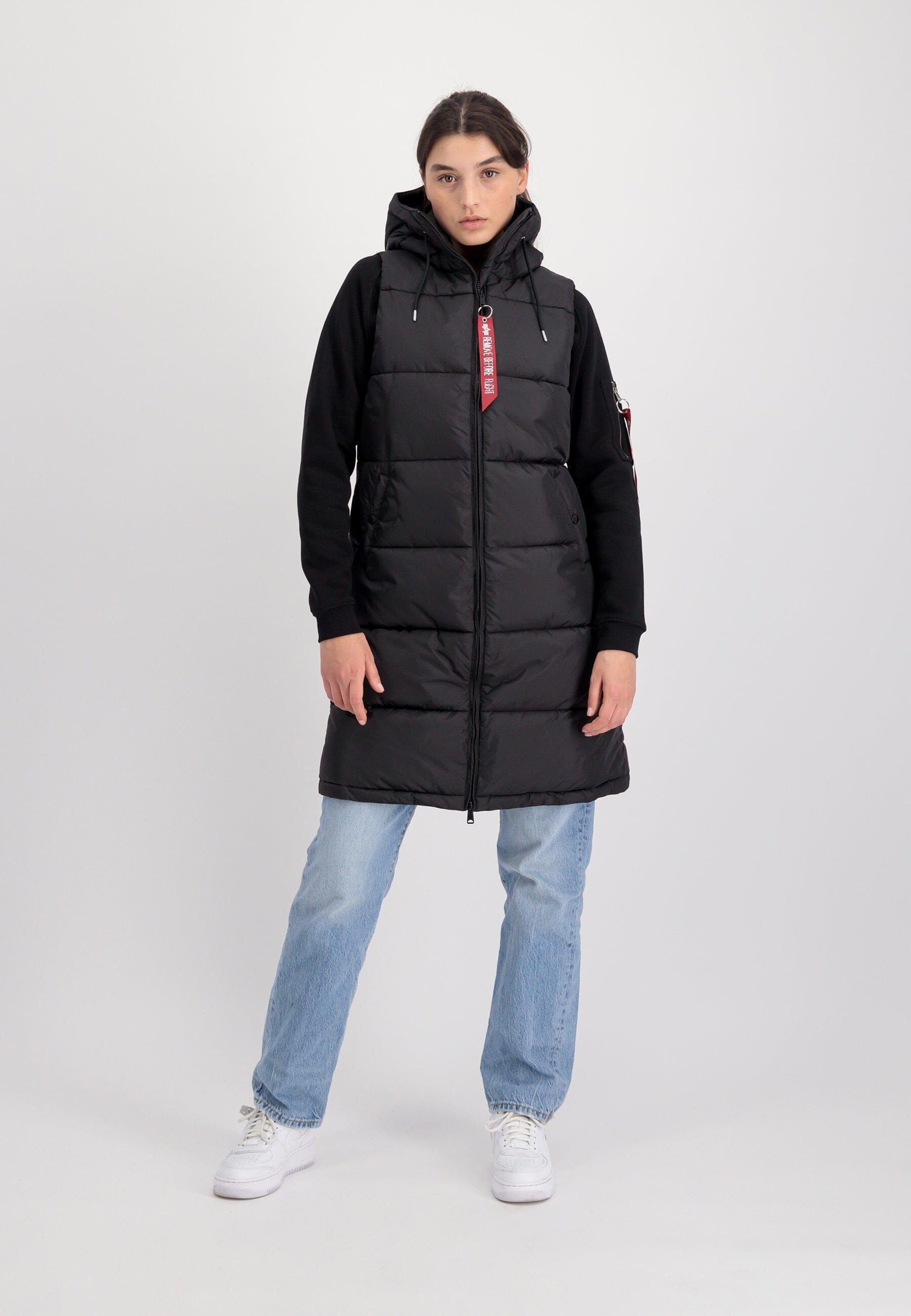 LONG PUFFER VEST W (SEASONAL) sold by Alpha Industries