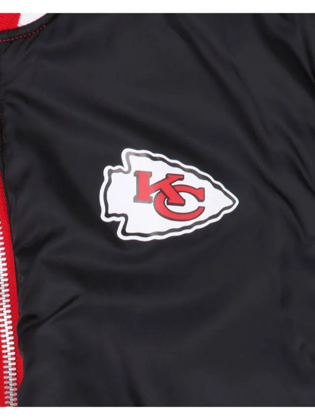 KANSAS CHIEFS X ALPHA X NEW ERA MA-1 BOMBER JACKET sold by Alpha Industries product image thumbnail 2