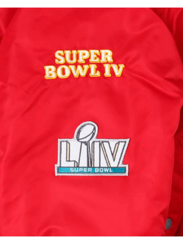 KANSAS CHIEFS X ALPHA X NEW ERA MA-1 BOMBER JACKET sold by Alpha Industries product image thumbnail 5