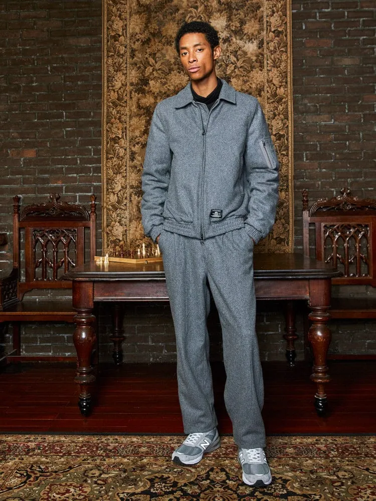 WOOL HARRINGTON BOMBER JACKET sold by Alpha Industries product image thumbnail 3