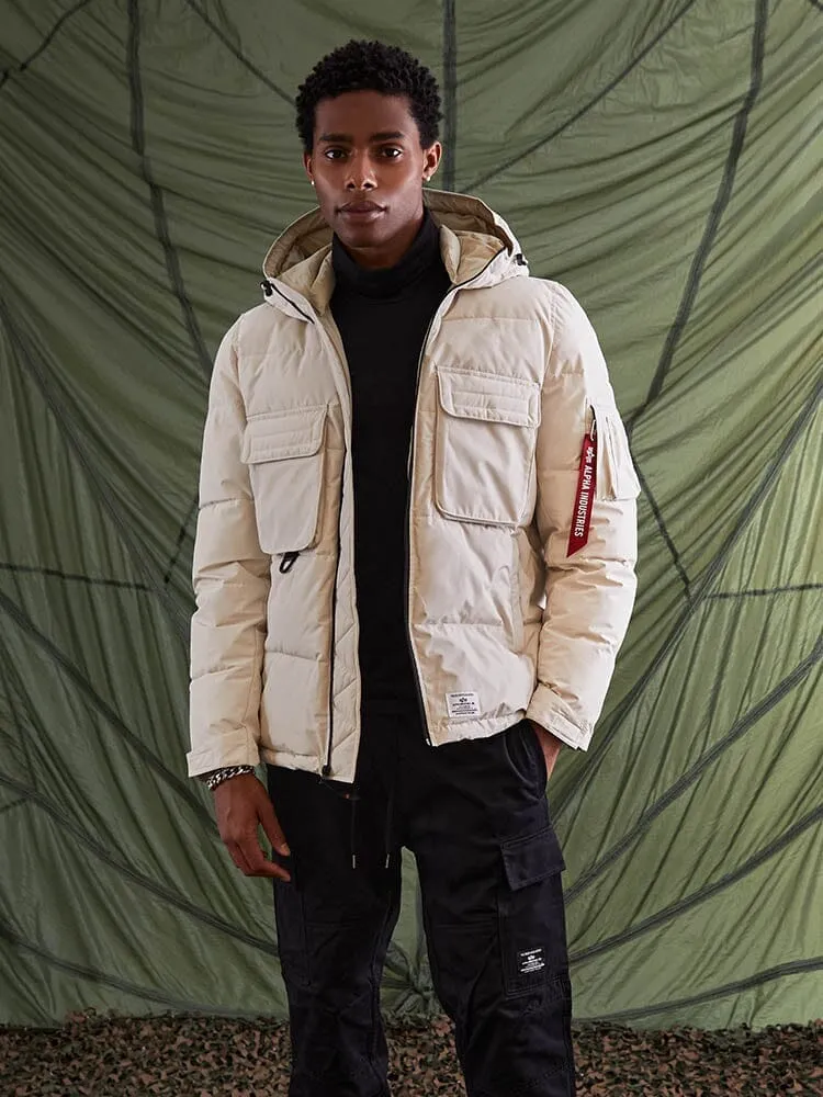 HOODED PUFFER JACKET (SEASONAL) sold by Alpha Industries product image thumbnail 2
