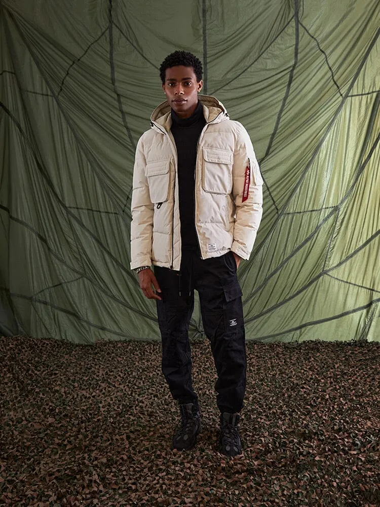 HOODED PUFFER JACKET (SEASONAL) sold by Alpha Industries product image thumbnail 3