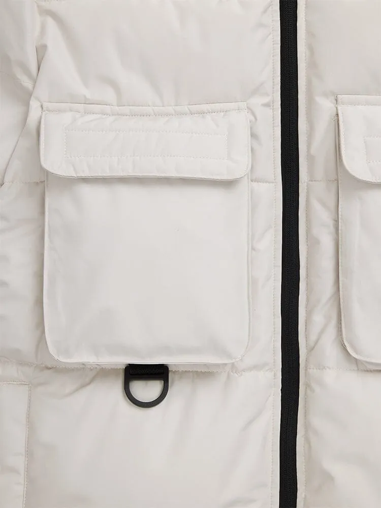 HOODED PUFFER JACKET (SEASONAL) sold by Alpha Industries product image thumbnail 4