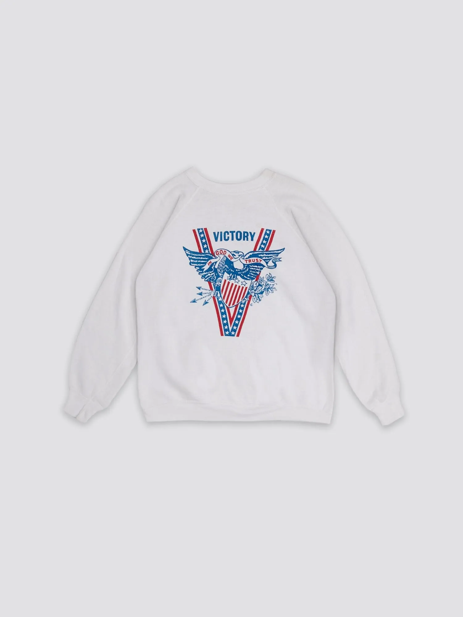 70S V FOR VICTORY CREW NECK SWEATSHIRT sold by Alpha Industries
