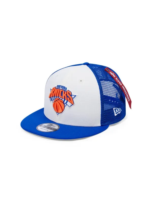 NEW YORK KNICKS X ALPHA X NEW ERA 950 CAP sold by Alpha Industries