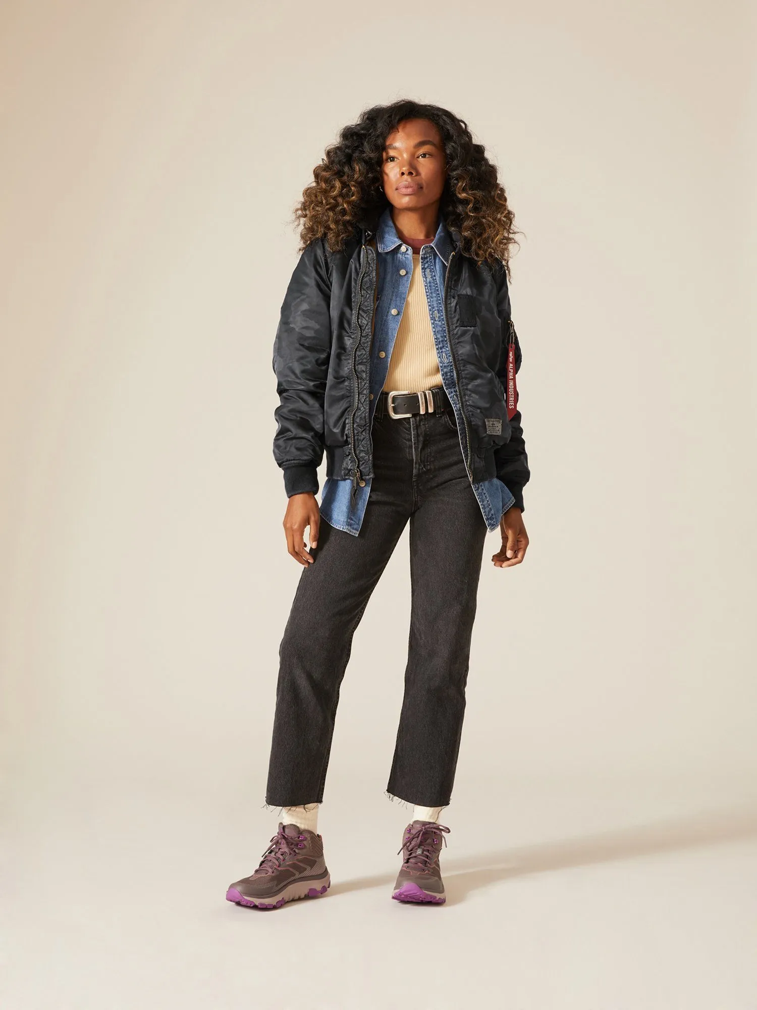 MA-1 HOODED BATTLEWASH BOMBER JACKET sold by Alpha Industries product image thumbnail 4