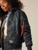 MA-1 HOODED BATTLEWASH BOMBER JACKET sold by Alpha Industries
