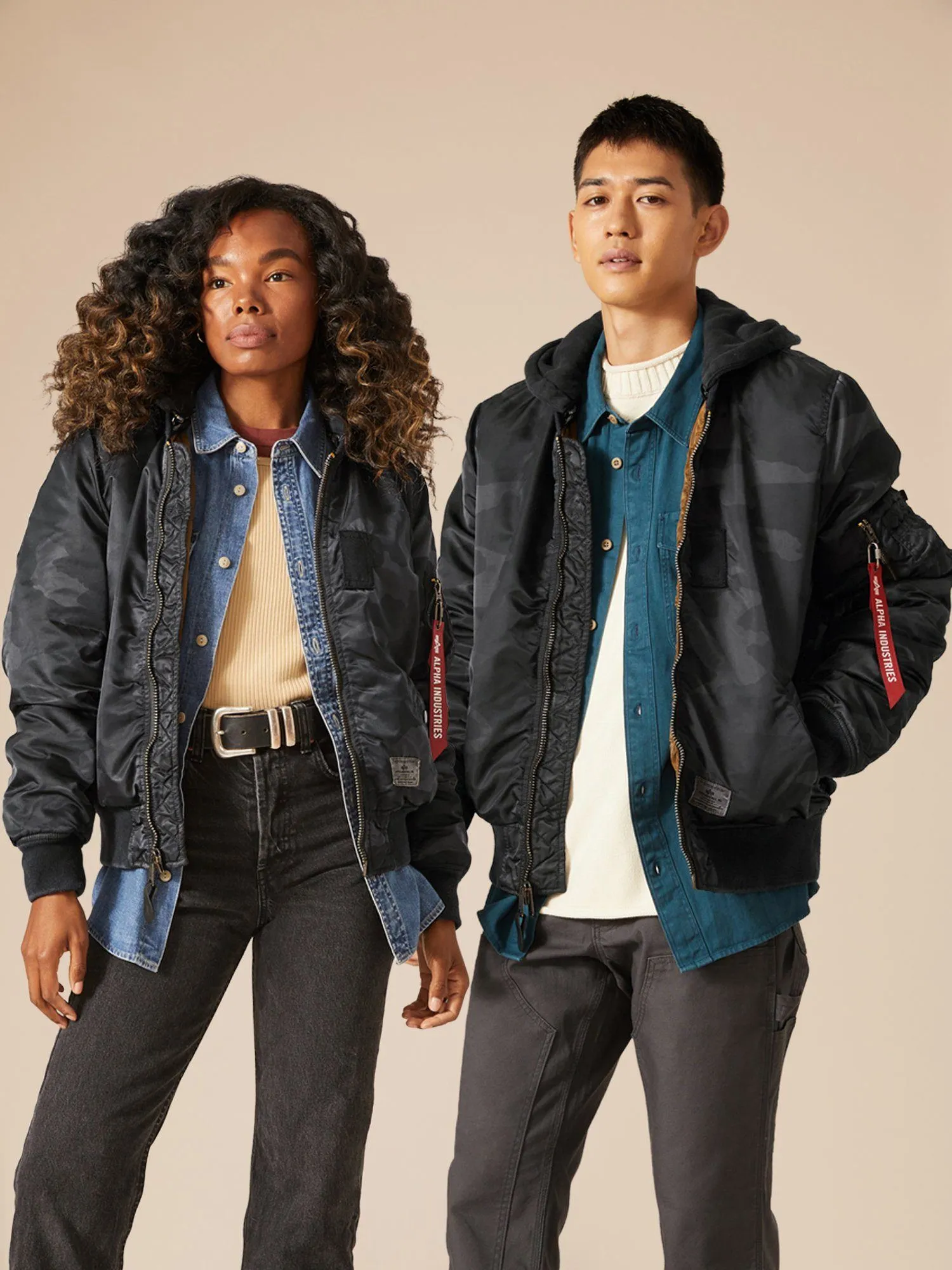 MA-1 HOODED BATTLEWASH BOMBER JACKET sold by Alpha Industries product image thumbnail 3