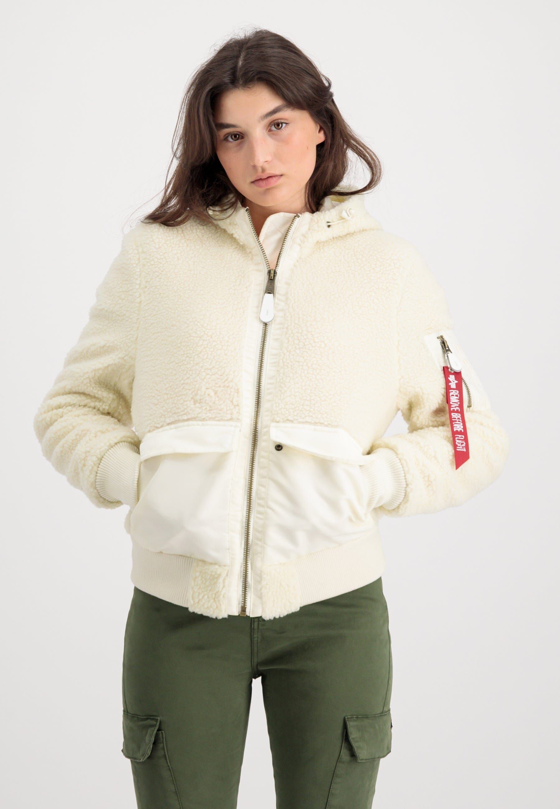 ZIP HOOD TEDDY JACKET W (SEASONAL) sold by Alpha Industries product image thumbnail 9