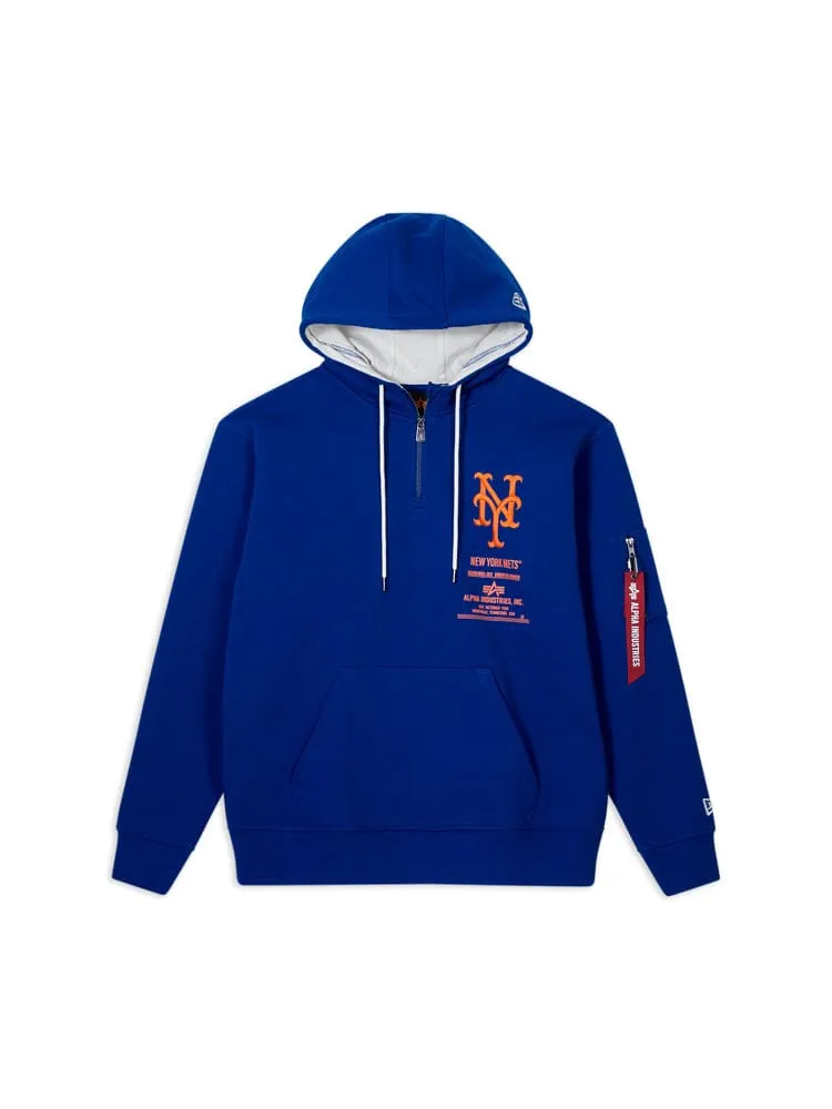 NEW YORK METS X ALPHA X NEW ERA HOODIE sold by Alpha Industries