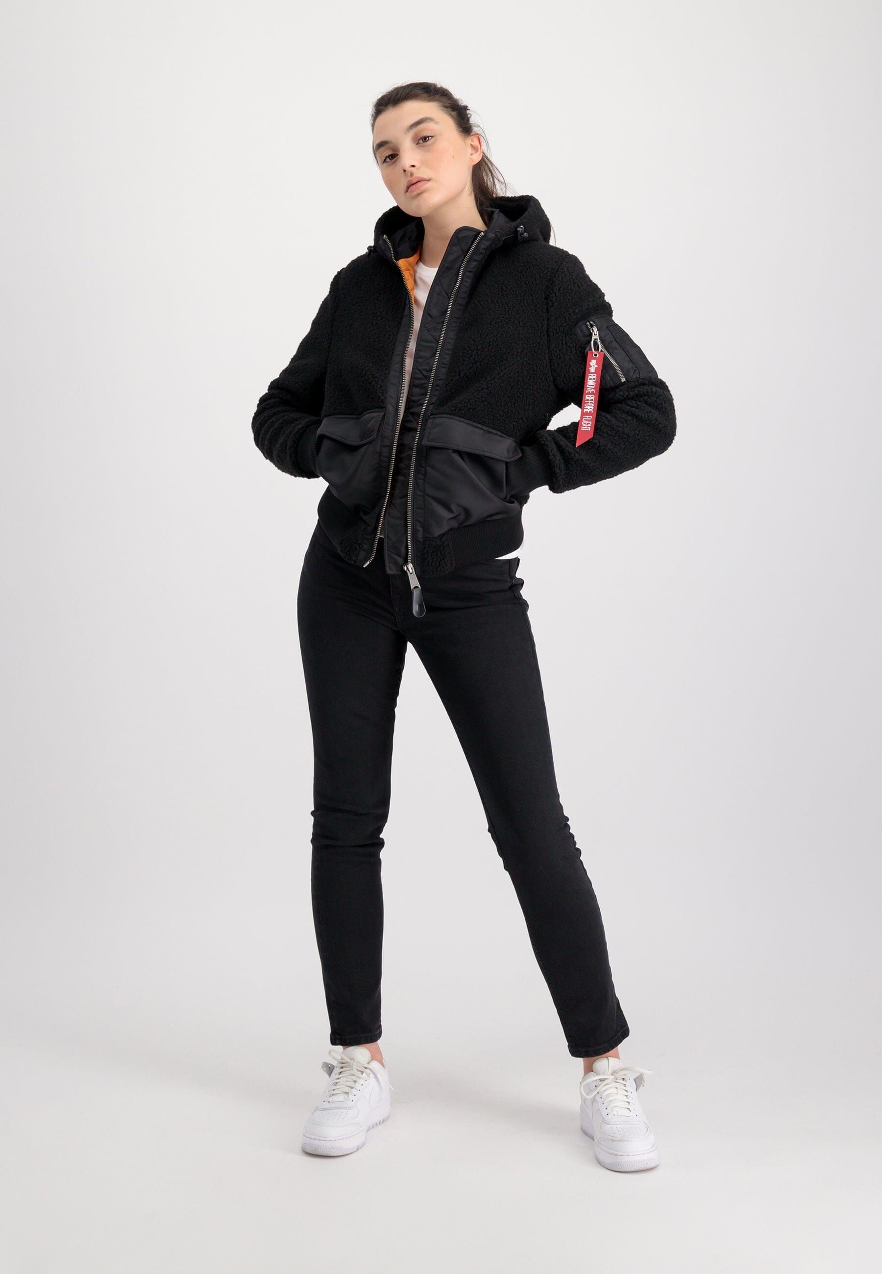 ZIP HOOD TEDDY JACKET W (SEASONAL) sold by Alpha Industries product image thumbnail 8