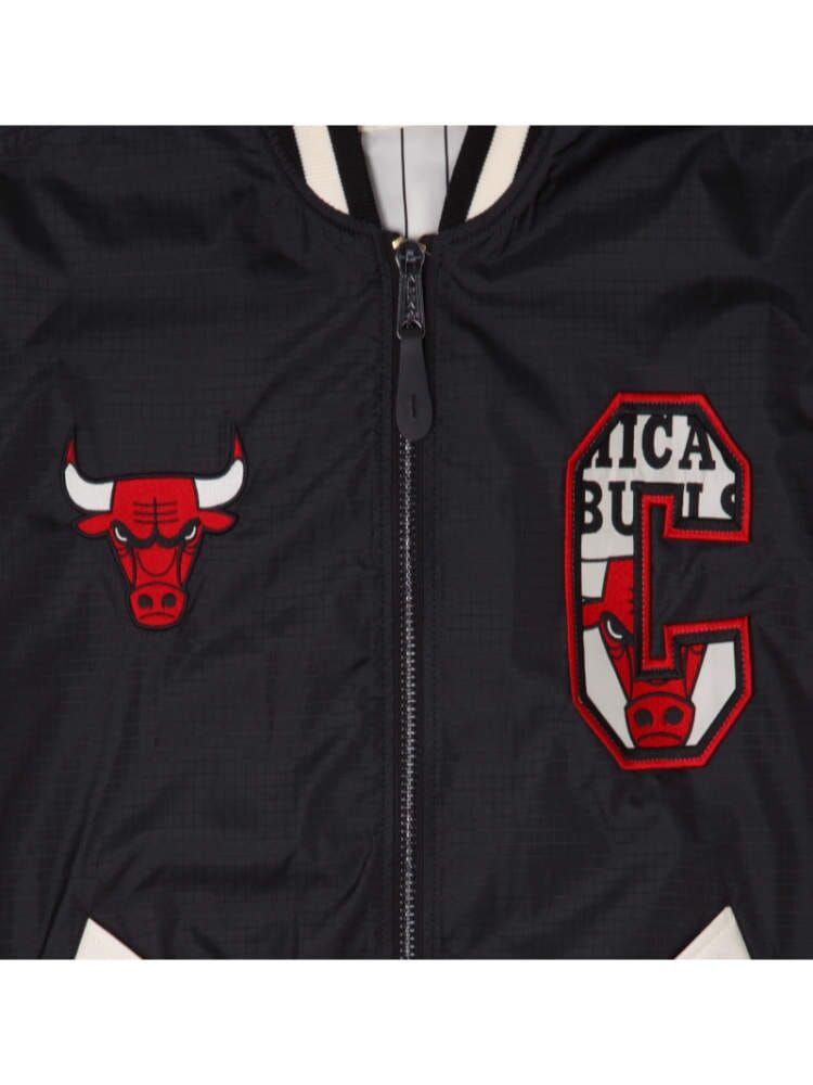 CHICAGO BULLS X ALPHA X NEW ERA L-2B BOMBER JACKET sold by Alpha Industries product image thumbnail 3