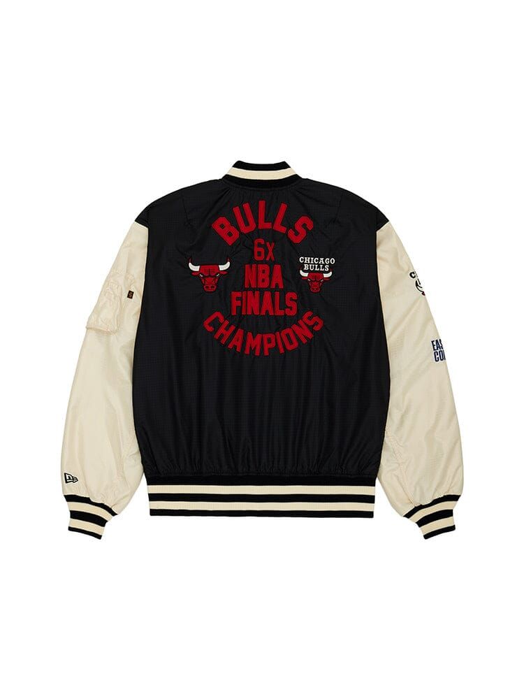 CHICAGO BULLS X ALPHA X NEW ERA L-2B BOMBER JACKET sold by Alpha Industries product image thumbnail 2