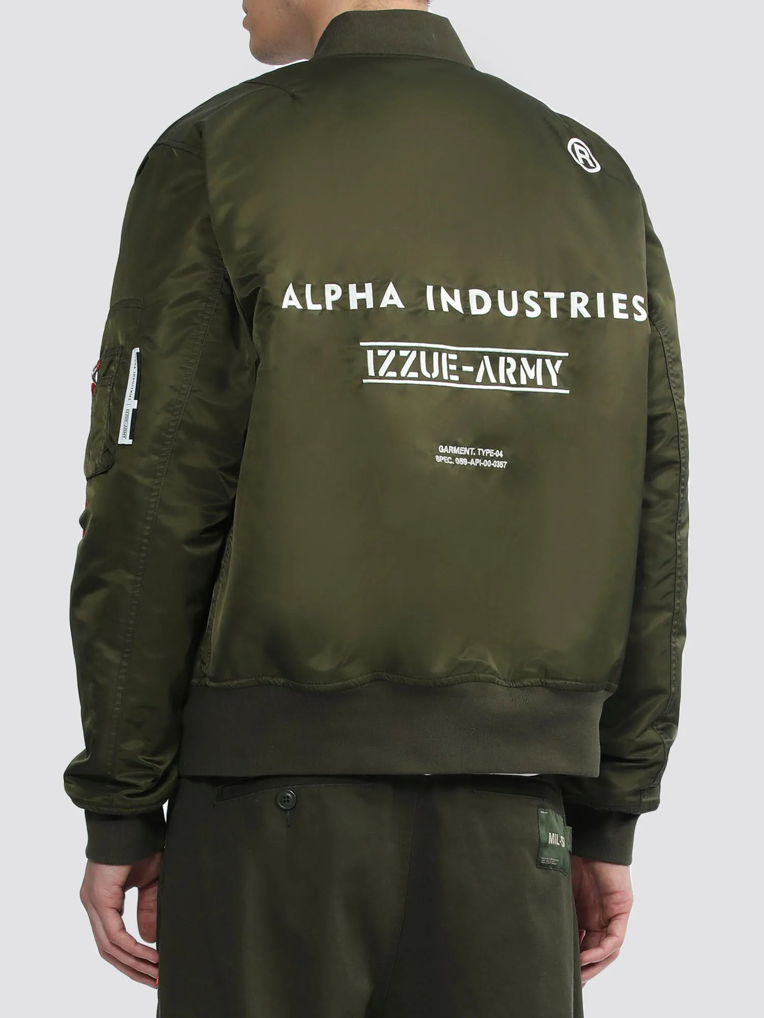 ALPHA X IZZUE MA-1 BOMBER JACKET sold by Alpha Industries product image thumbnail 2