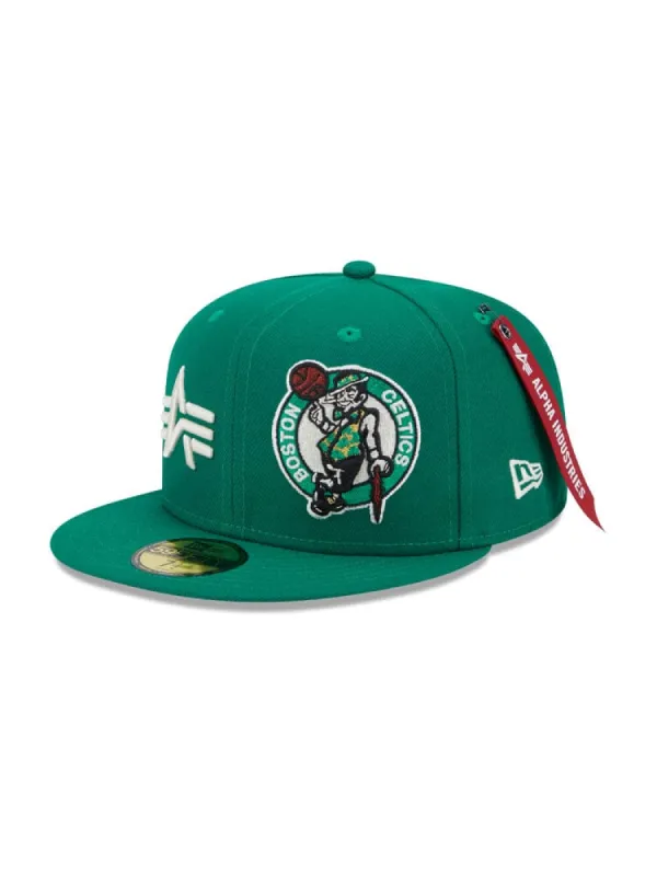 BOSTON CELTICS X ALPHA X NEW ERA 59FIFTY FITTED CAP sold by Alpha Industries
