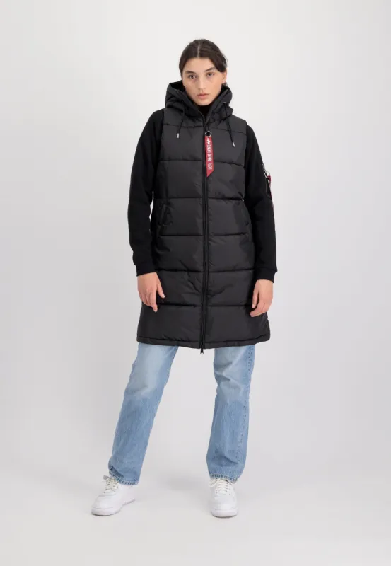 LONG PUFFER VEST W (SEASONAL) sold by Alpha Industries