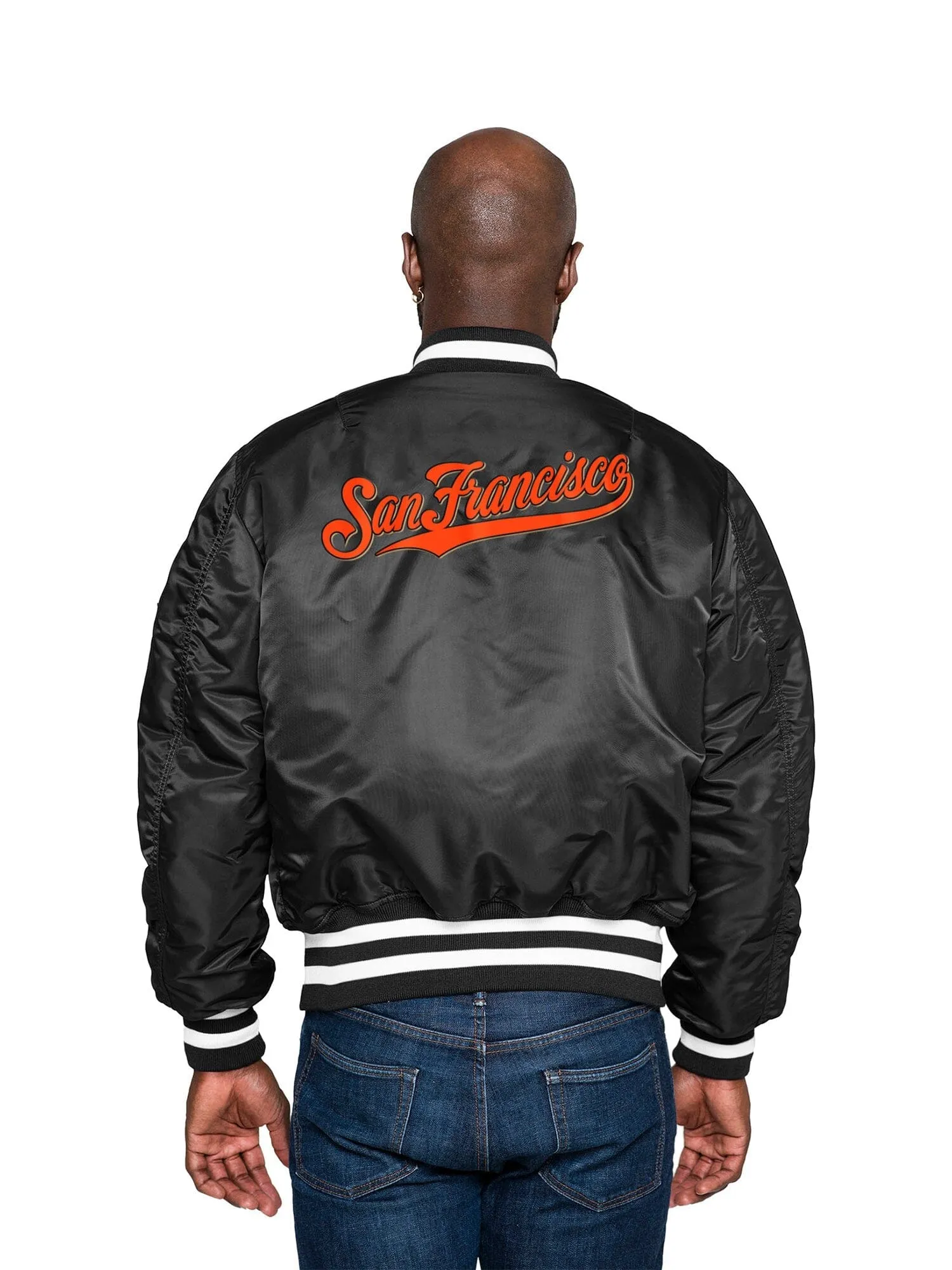 SAN FRANCISCO GIANTS X ALPHA X NEW ERA MA-1 BOMBER JACKET sold by Alpha Industries product image thumbnail 3