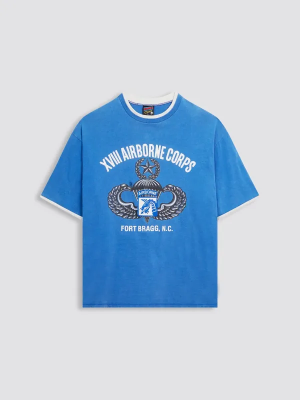 US ARMY 1980's 18TH AIRBORNE CORPS T-SHIRT sold by Alpha Industries